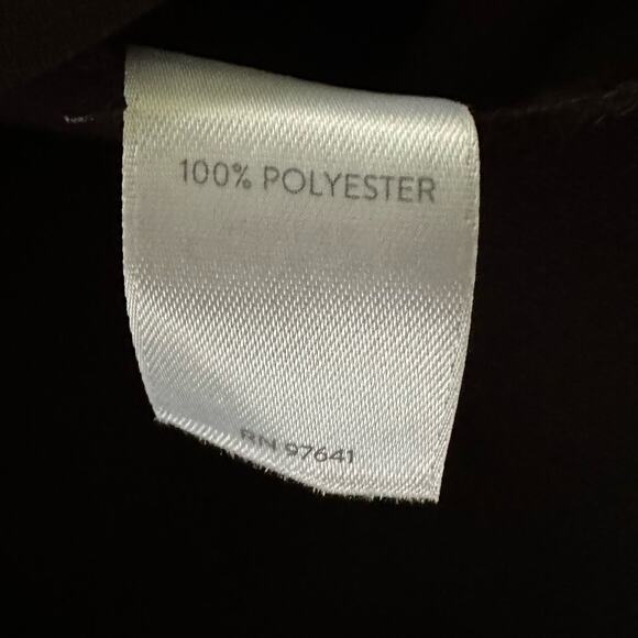 J JILL WEAREVER Womens Dress Small Black Shift V-Neck Knee Length Lagenlook - Picture 6 of 12